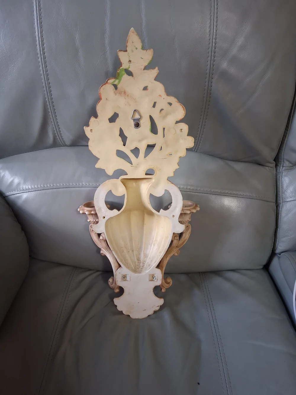 Vintage Homco Double Candle Wall Sconce
